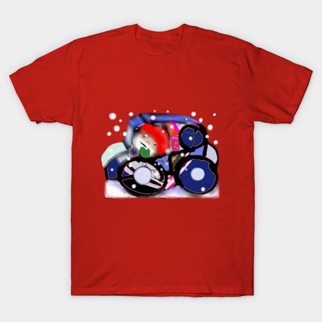 Santa Claus T-Shirt by valentia